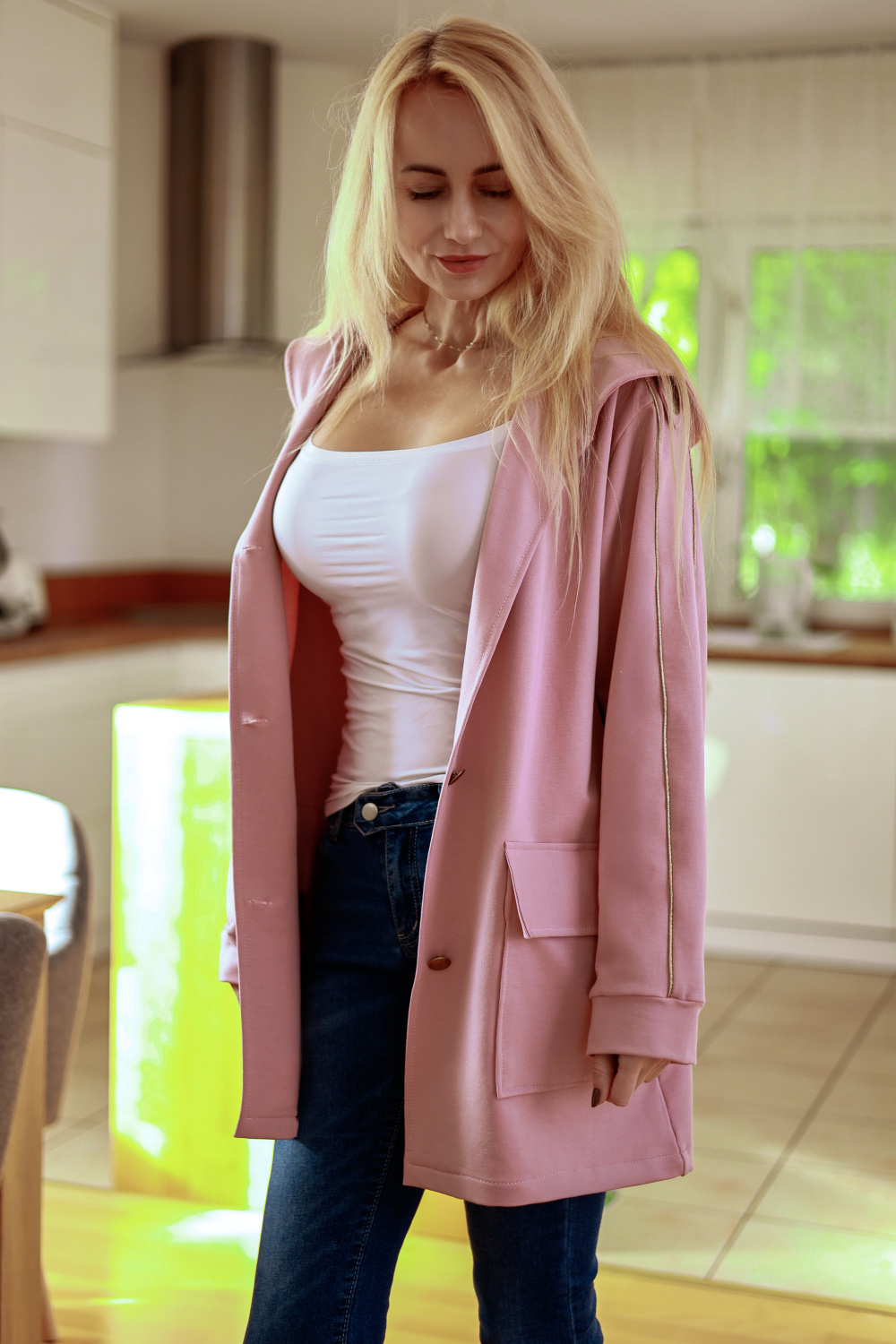 Bluza Damska Model Poppy Pink - Mirale - obrazek 2
