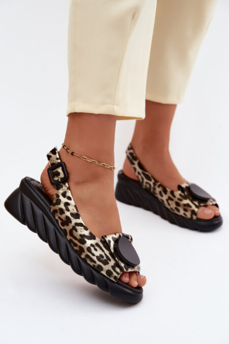 Sandały Modela Artiker 58C059 Gold - Step in style
