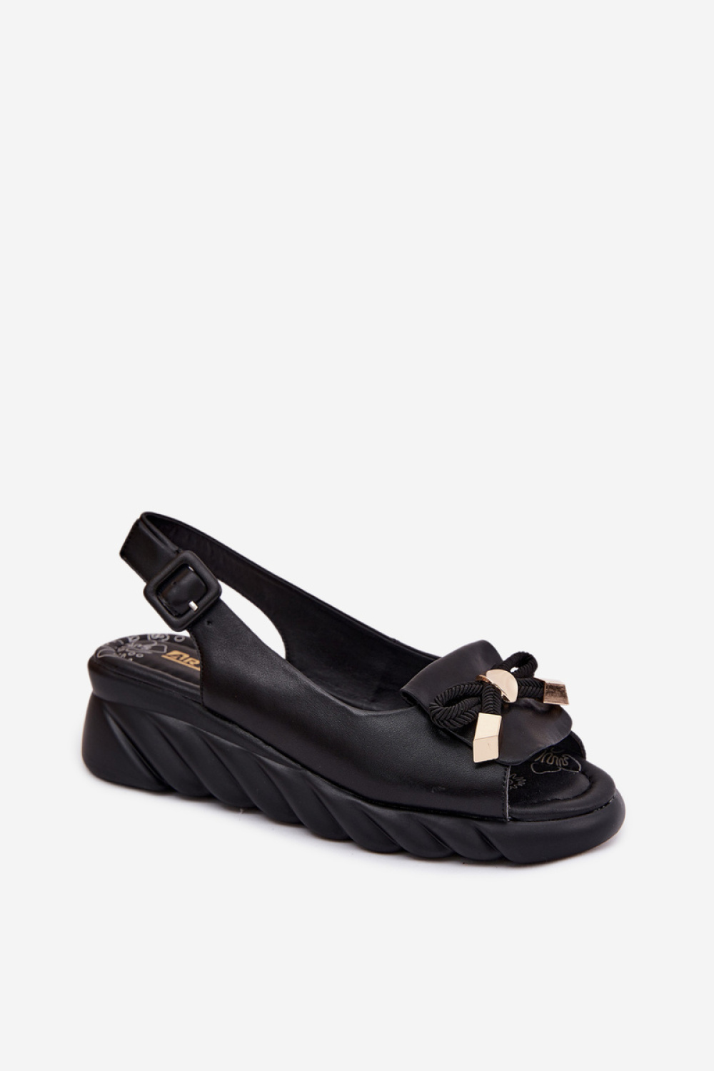 Sandały Model Artiker 58C0055 Black - Step in style - obrazek 2