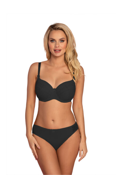 Biustonosz push up Biustonosz Usztywniany Model VB-65 Black - Vena