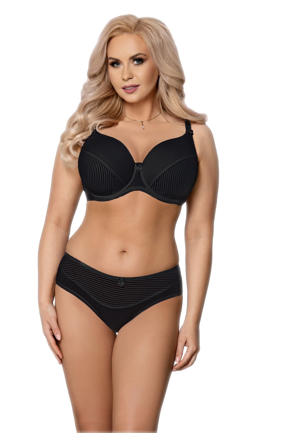 Biustonosz push up Biustonosz Usztywniany Model VB-11 Black - Vena - obrazek 2