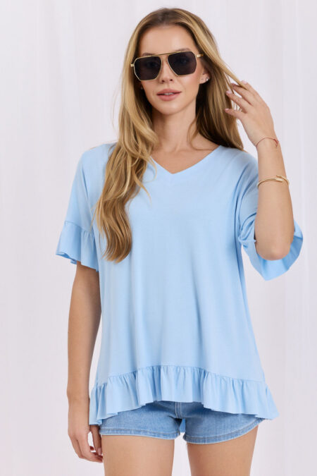 Bluzka Model RV-BZ-A1410.21 Light Blue - Relevance