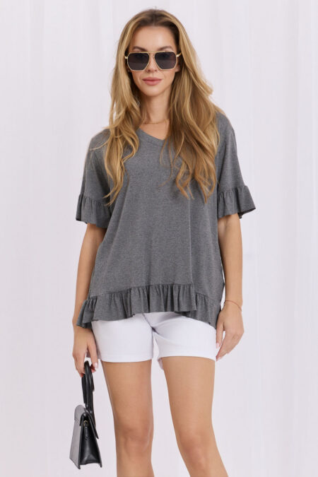 Bluzka Model RV-BZ-A1410.21 Dark Grey - Relevance