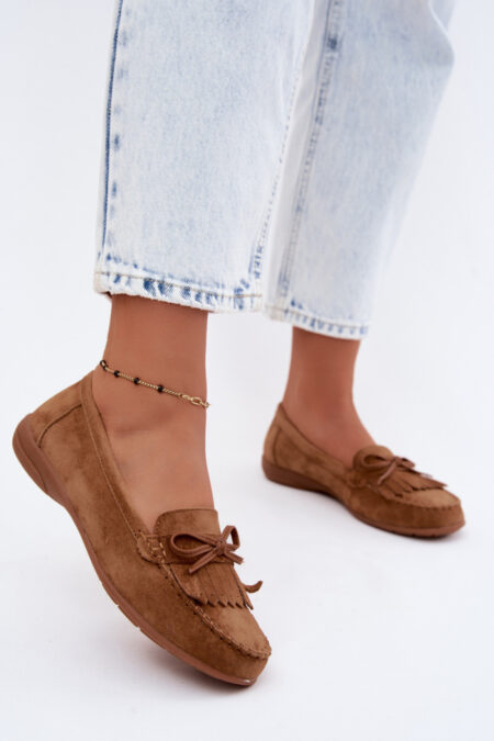 Mokasyny Model Vantae 26PB18-9800 Camel - Step in style