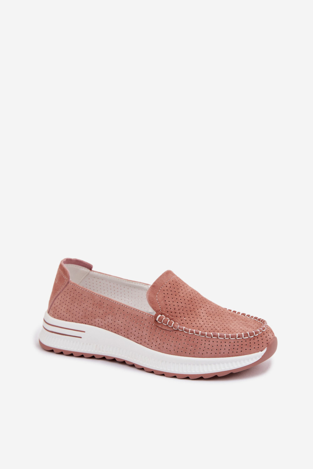 Mokasyny Model Pevina 26PB32-9793 Pink - Step in style - obrazek 2
