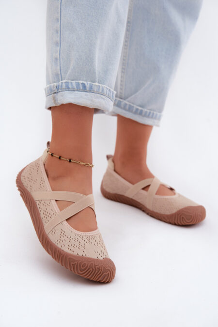 Baleriny Model Artiker 58C1903 Beige - Step in style