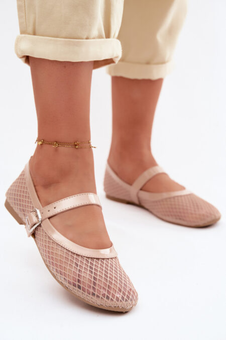 Baleriny Model Gaia 26BL02-9968 Beige - Step in style