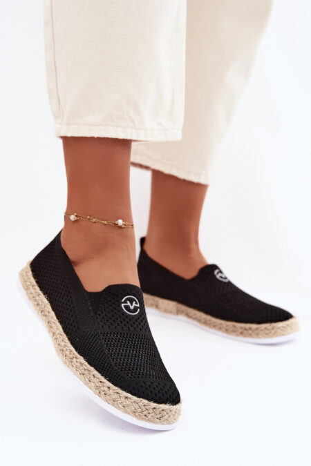 Espadryle Model Vinceza 13659 Black - Step in style