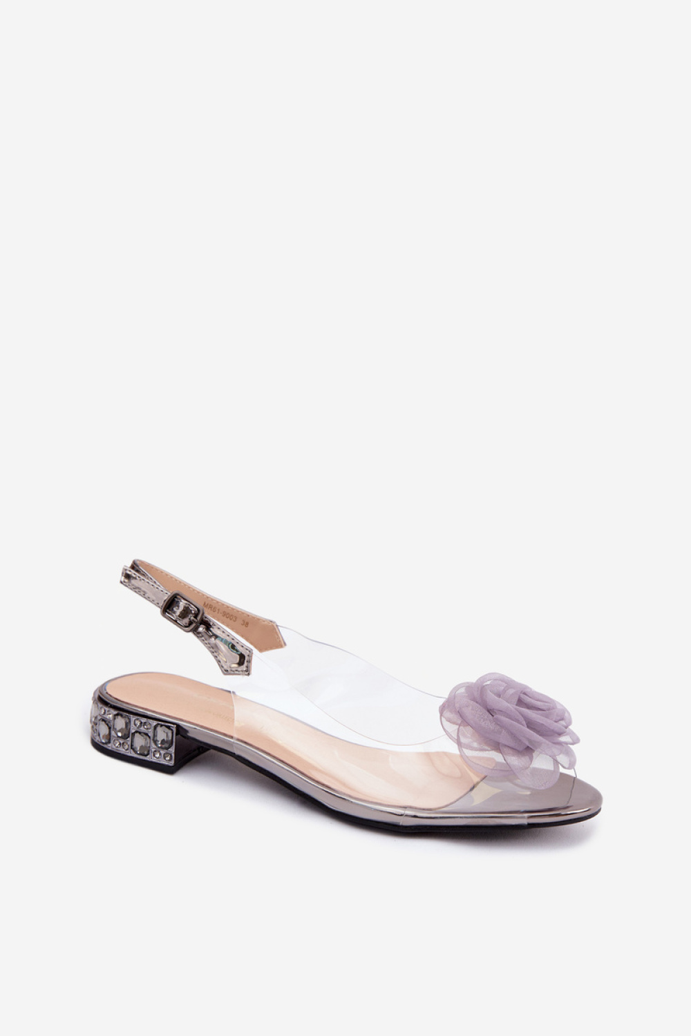 Sandały Model DA MR61-9003 Grafit - Step in style - obrazek 2