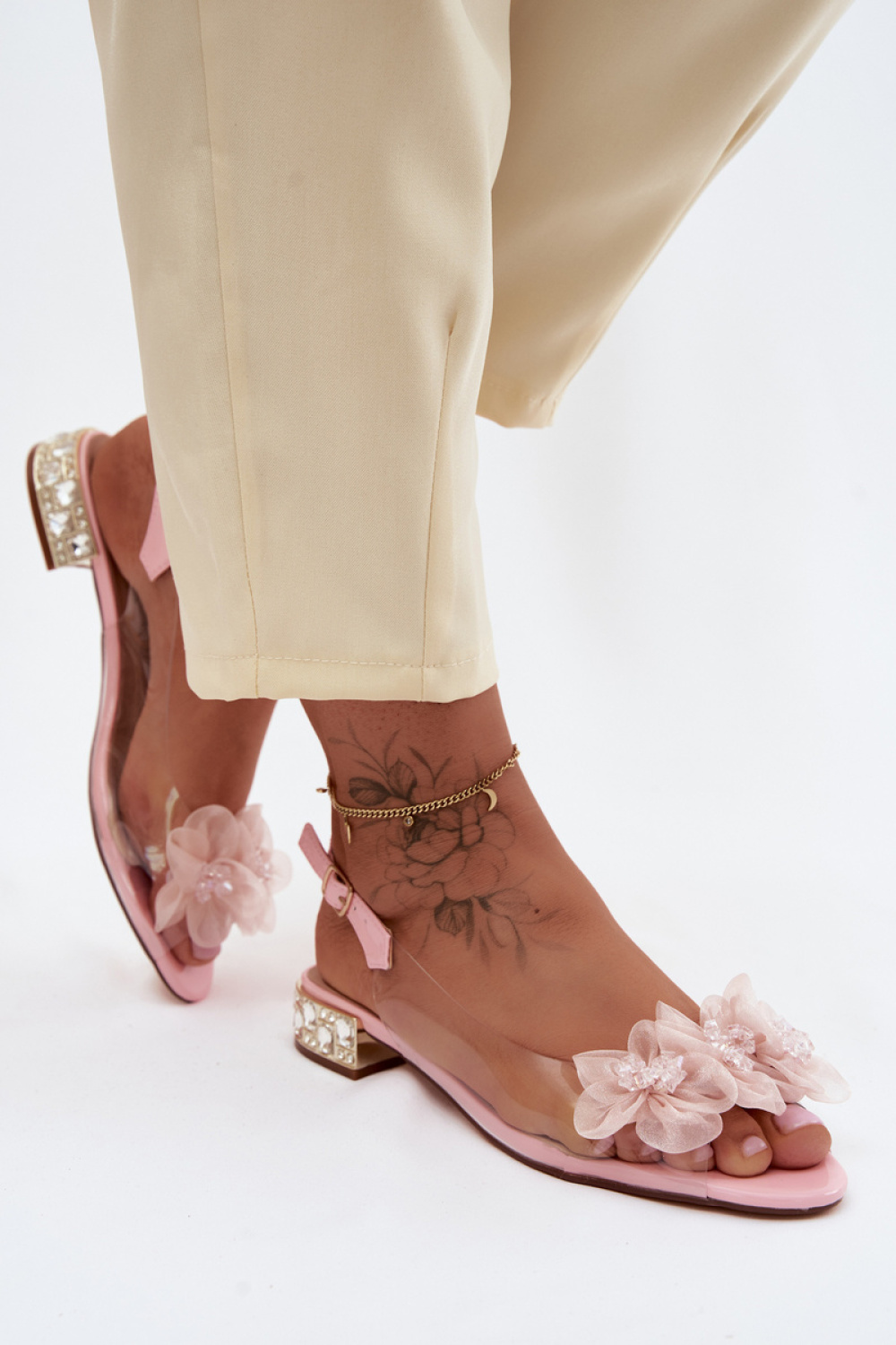 Sandały Model DA MR61-9006 Pink - Step in style