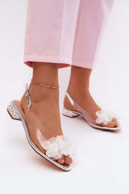 Sandały Model DA MR61-9006 Silver - Step in style