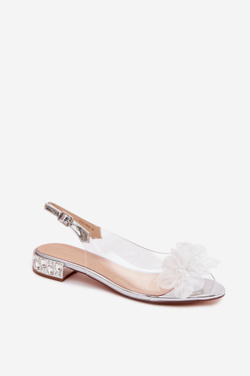 Sandały Model DA MR61-9006 Silver - Step in style - obrazek 2