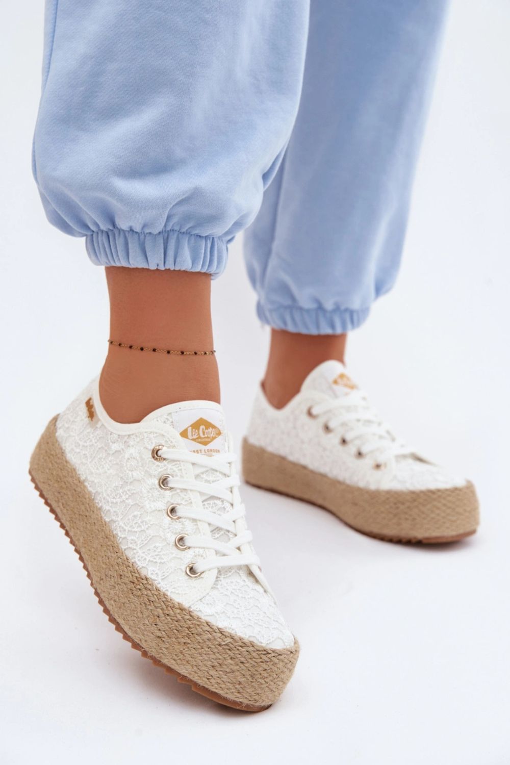 Trampki Model Lee Cooper LCW-26-31-4326 White - Step in style - obrazek 4
