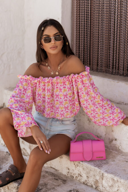 Bluzka Model Mia 582294051 Pink Limones - LaBalancia