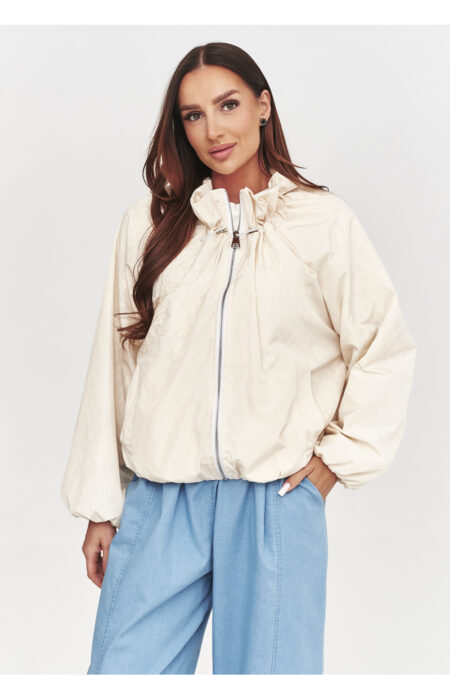 Kurtka Damska Model C58 Light Beige - Makadamia