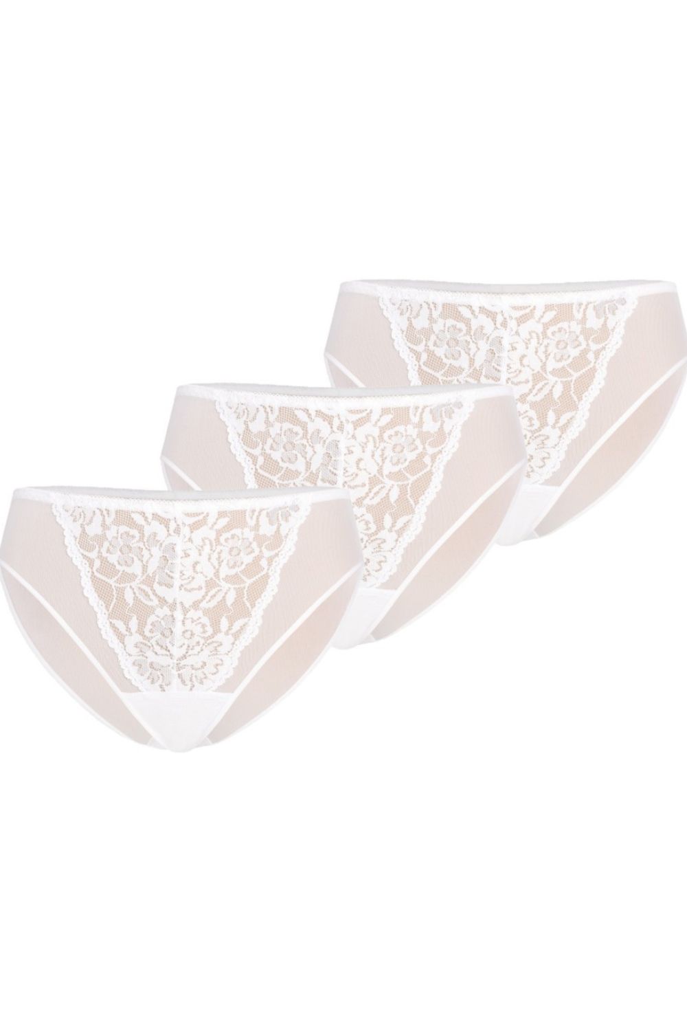Figi Komplet figi Model Glamour 312-3 White - Teyli - obrazek 3
