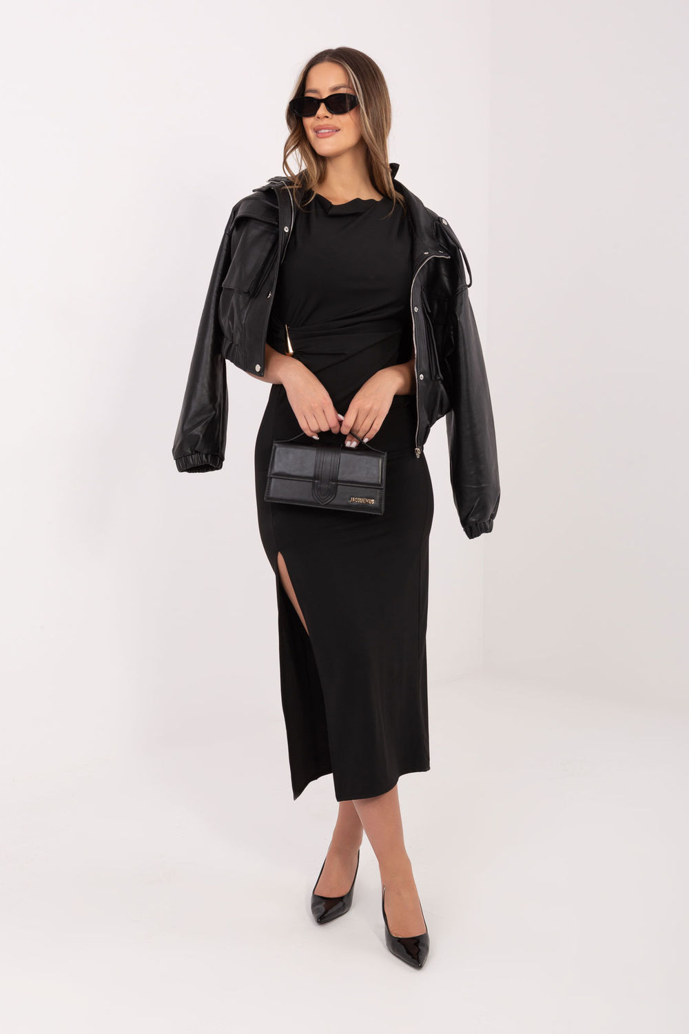 Sukienka Model IT-SK-22350.86 Black - Rue Paris
