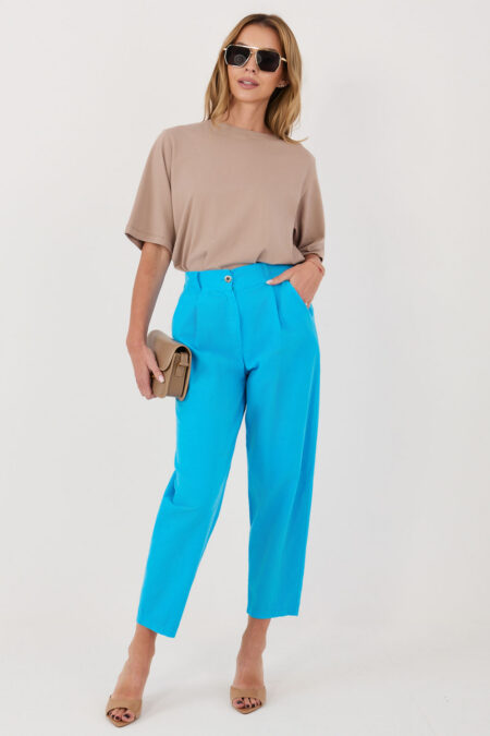 Spodnie Damskie Model IT-SP-FL8916-1.15 Blue - Rue Paris