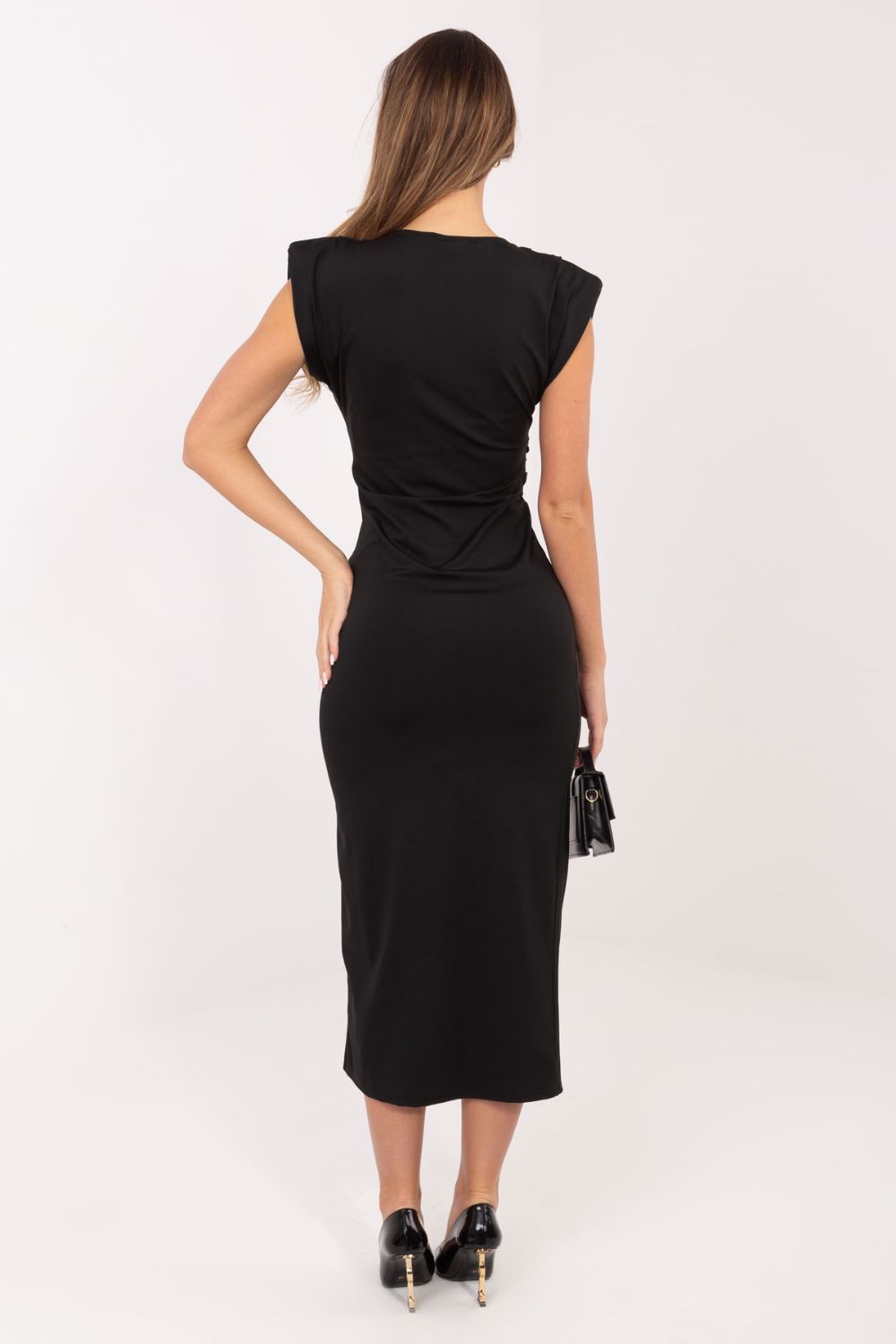 Sukienka Model IT-SK-22350.86 Black - Rue Paris - obrazek 4