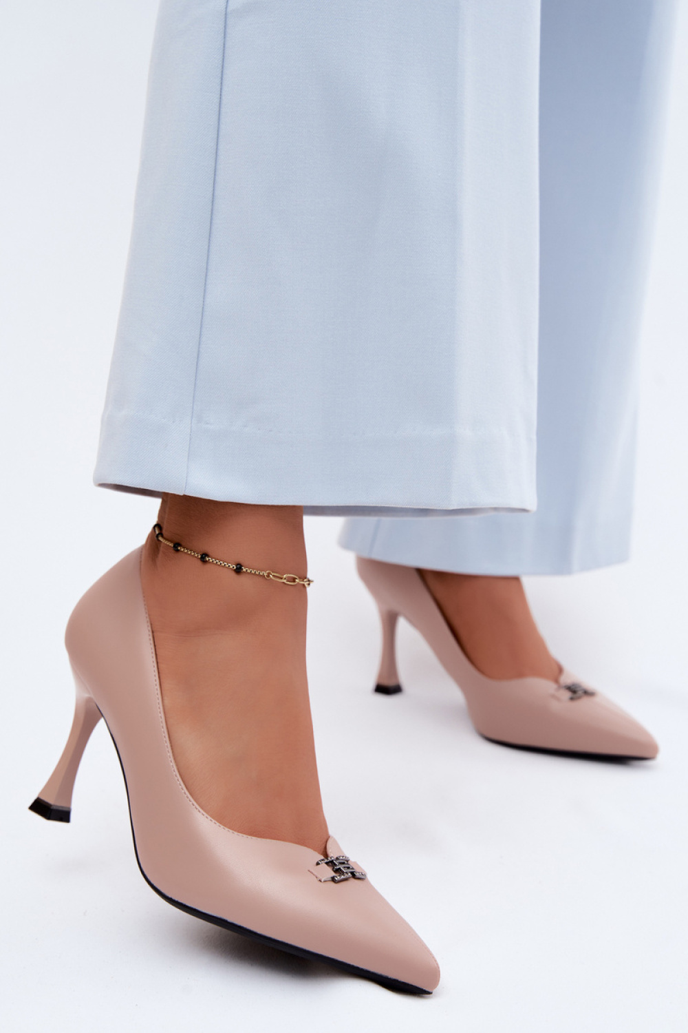 Szpilki Model Vinceza 62291 Beige - Step in style