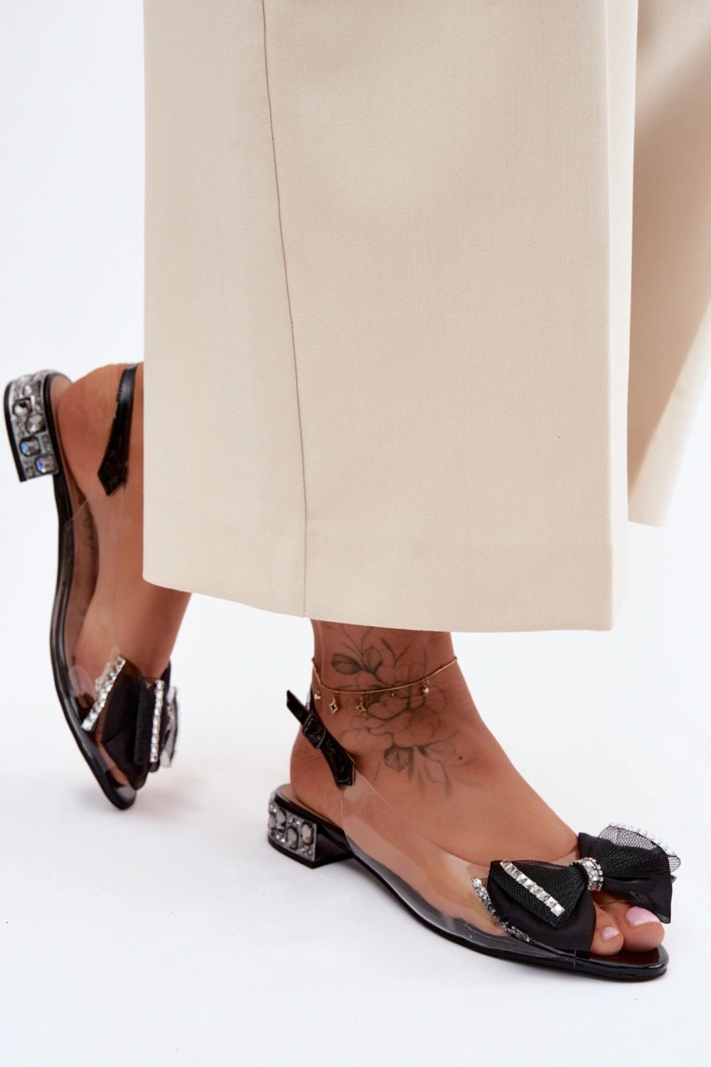 Sandały Model DA MR61-9004 Black - Step in style - obrazek 3