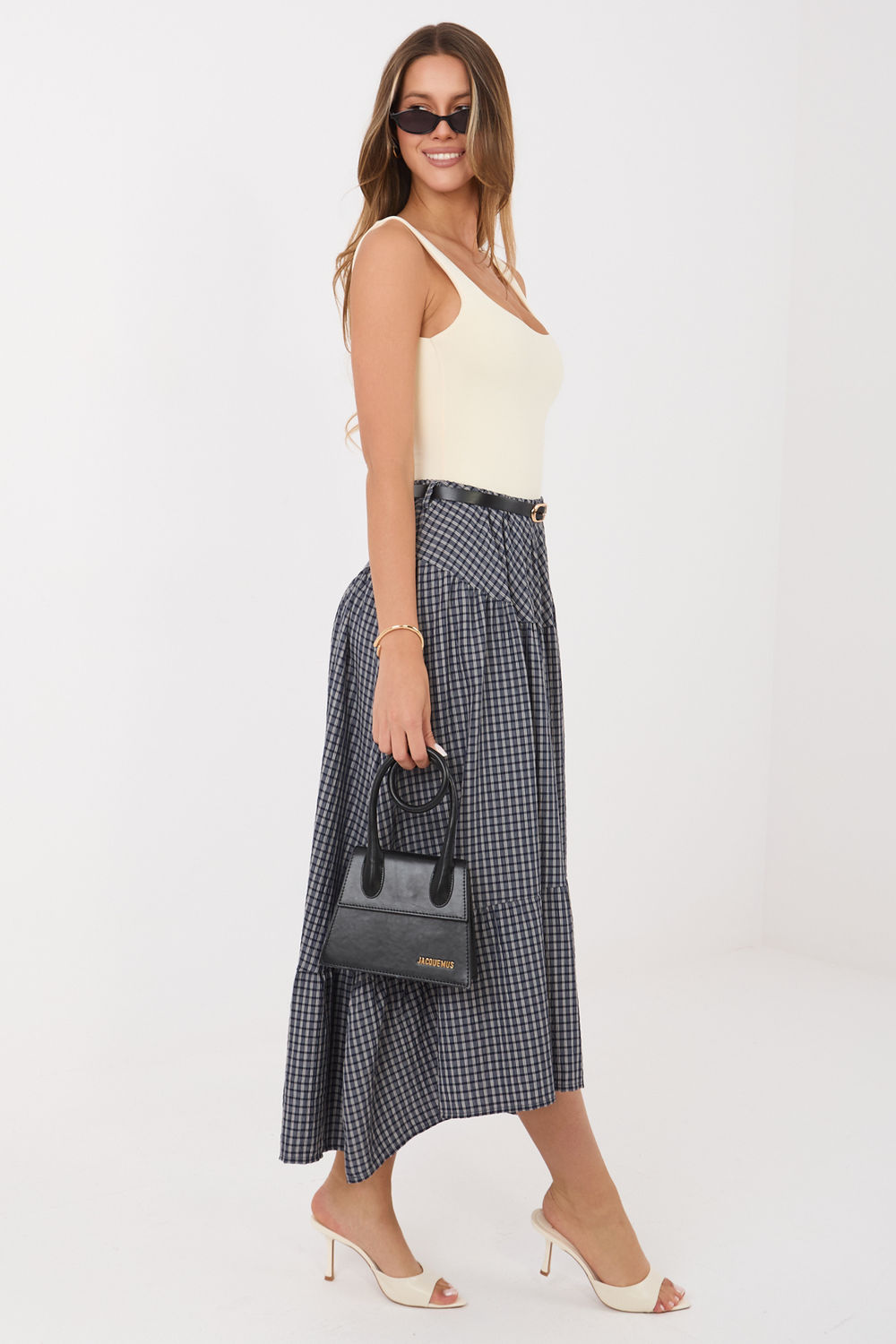 Spódnica Model IT-SD-FL10325.01 Navy - Italy Moda - obrazek 2