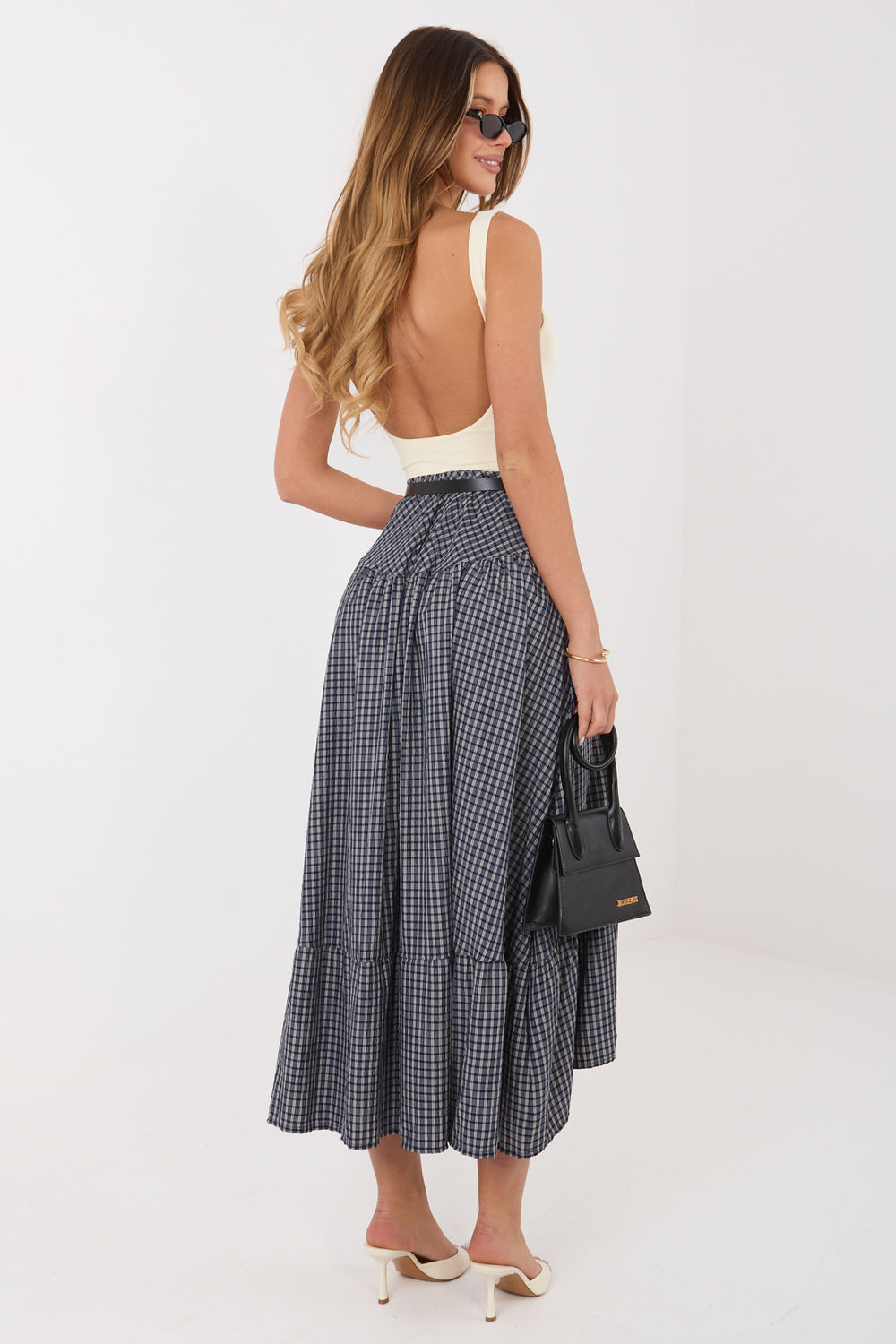 Spódnica Model IT-SD-FL10325.01 Navy - Italy Moda - obrazek 3