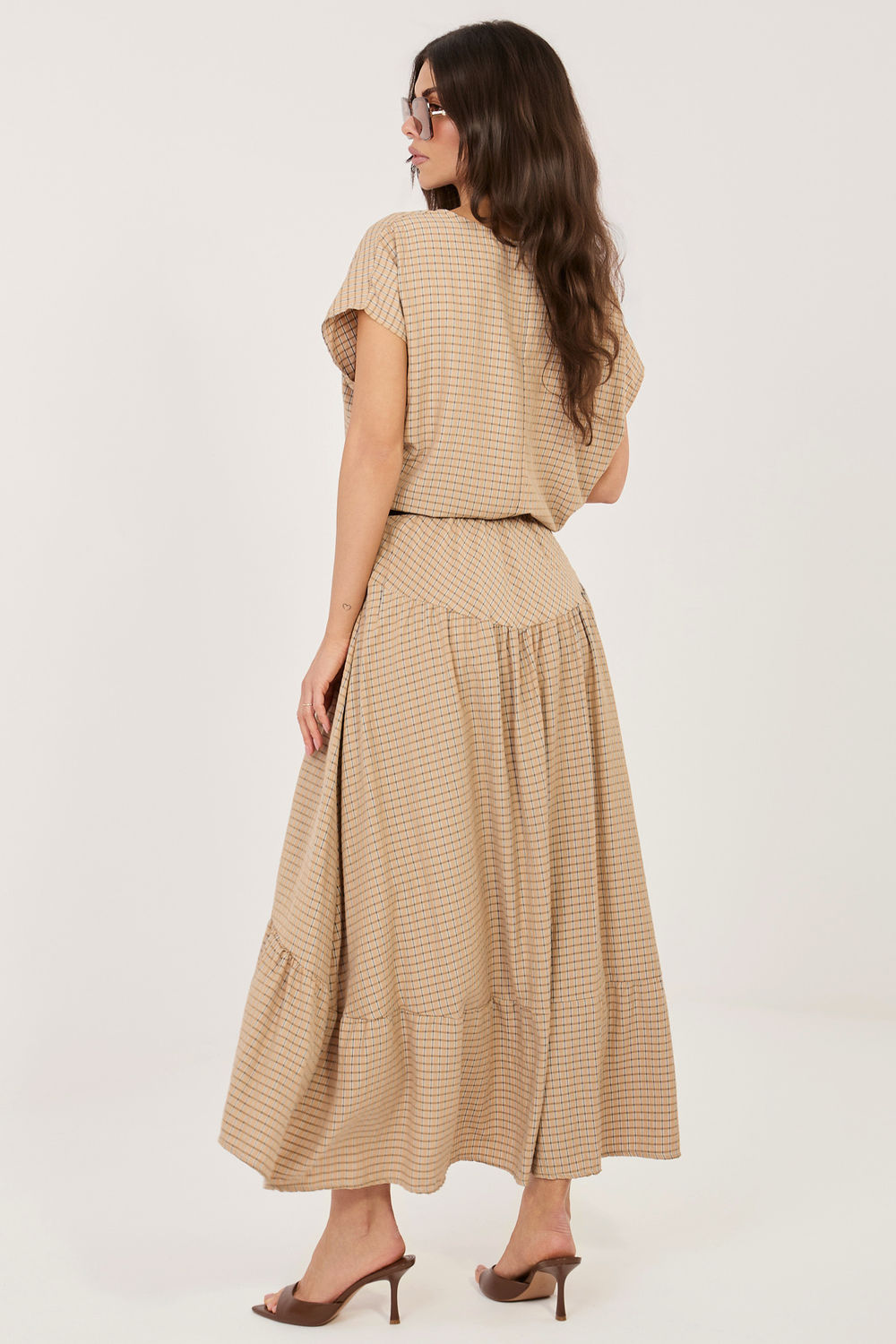 Spódnica Model IT-SD-FL10325.01 Camel - Italy Moda - obrazek 3