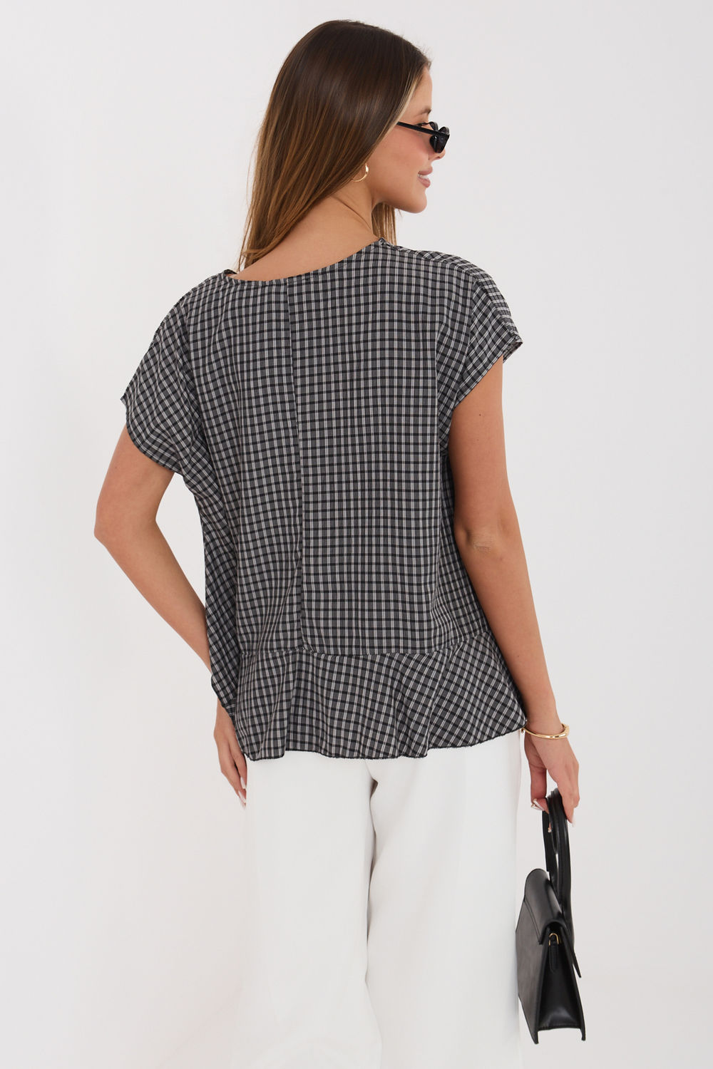 Bluzka Model IT-BZ-FL10332.80 Black - Italy Moda - obrazek 3