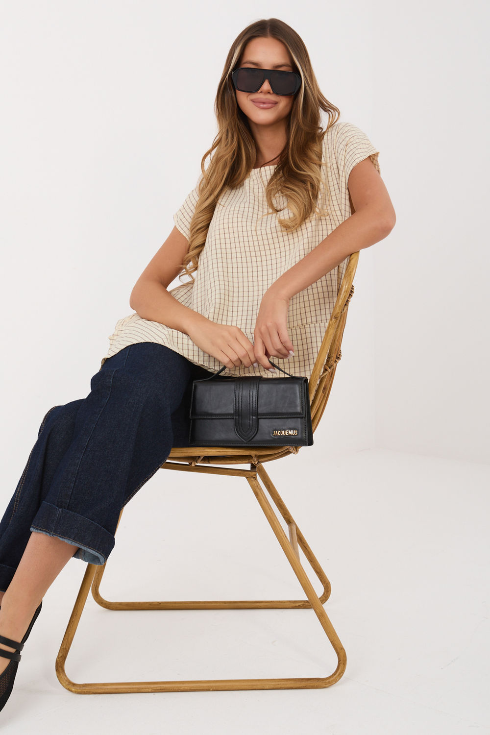Bluzka Model IT-BZ-FL10332.80 Beige - Italy Moda - obrazek 2