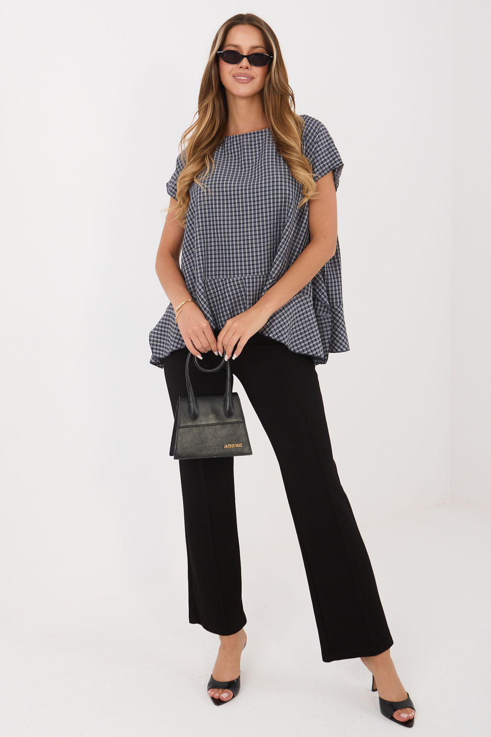 Bluzka Model IT-BZ-FL10332.80 Navy - Italy Moda - obrazek 2