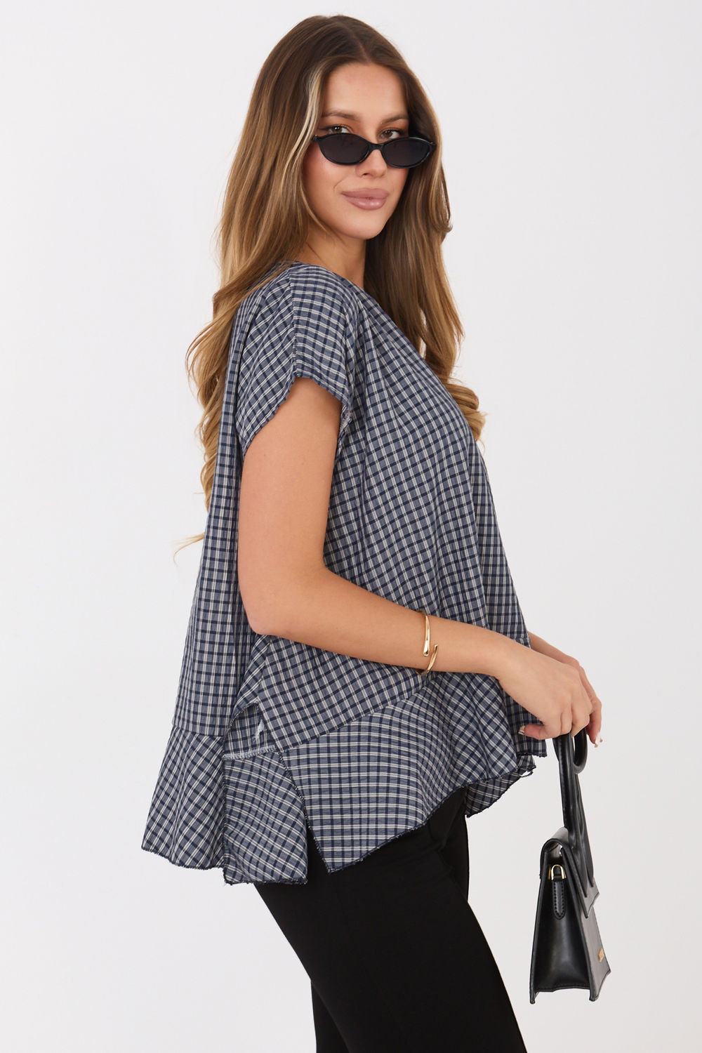 Bluzka Model IT-BZ-FL10332.80 Navy - Italy Moda - obrazek 4