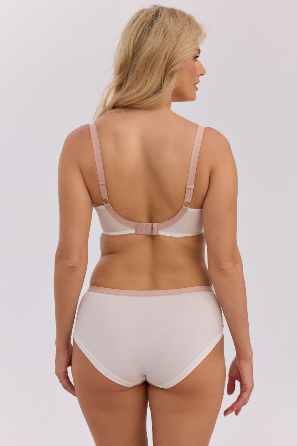 Biustonosz Soft Biustonosz Semi-Soft Model 1352 Carolina Ecru/Mocca - Gaia - obrazek 4
