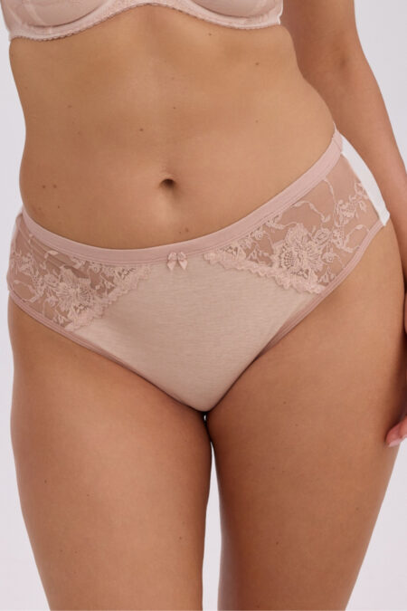Figi Brazyliany Model 1353B Yesenia Ecru/Mocca - Gaia