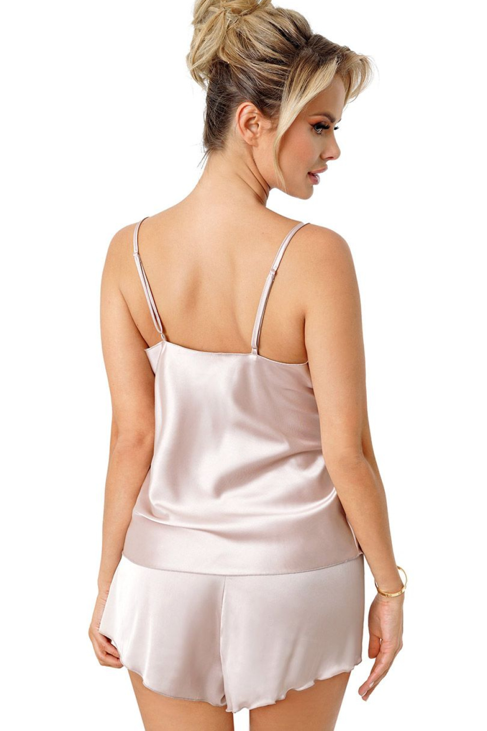 Piżama Damska Model Ella 1/2 191326 Beige - Donna - obrazek 3
