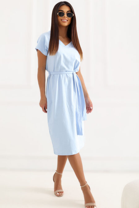 Sukienka Model RV-SK-A1447.78 Light Blue - Rue Paris