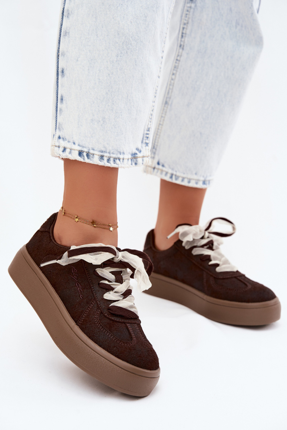 Buty Sportowe Model Big Star UU274004 Czekolada - Step in style