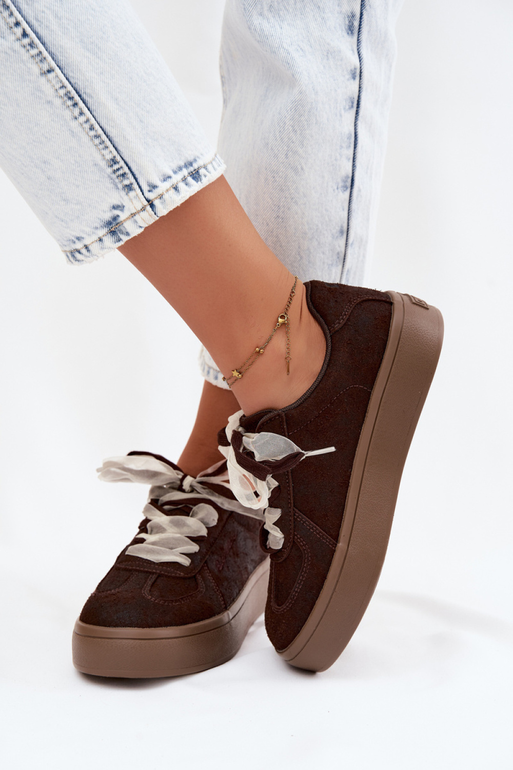 Buty Sportowe Model Big Star UU274004 Czekolada - Step in style - obrazek 3