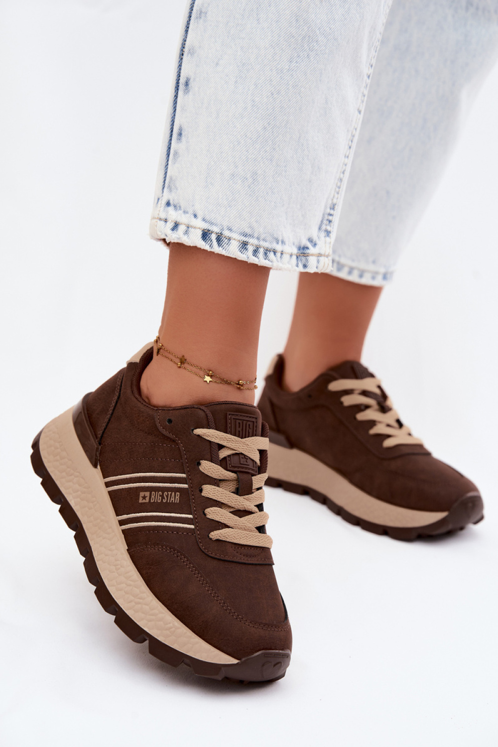 Buty Sportowe Model Big Star UU274040 Czekolada - Step in style