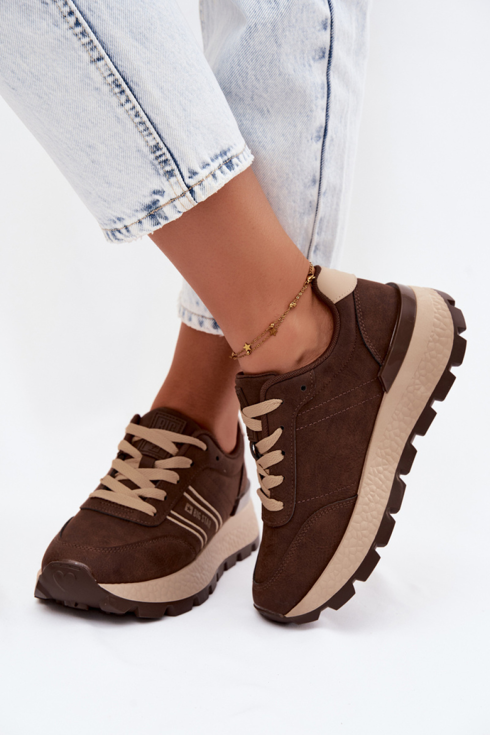 Buty Sportowe Model Big Star UU274040 Czekolada - Step in style - obrazek 3