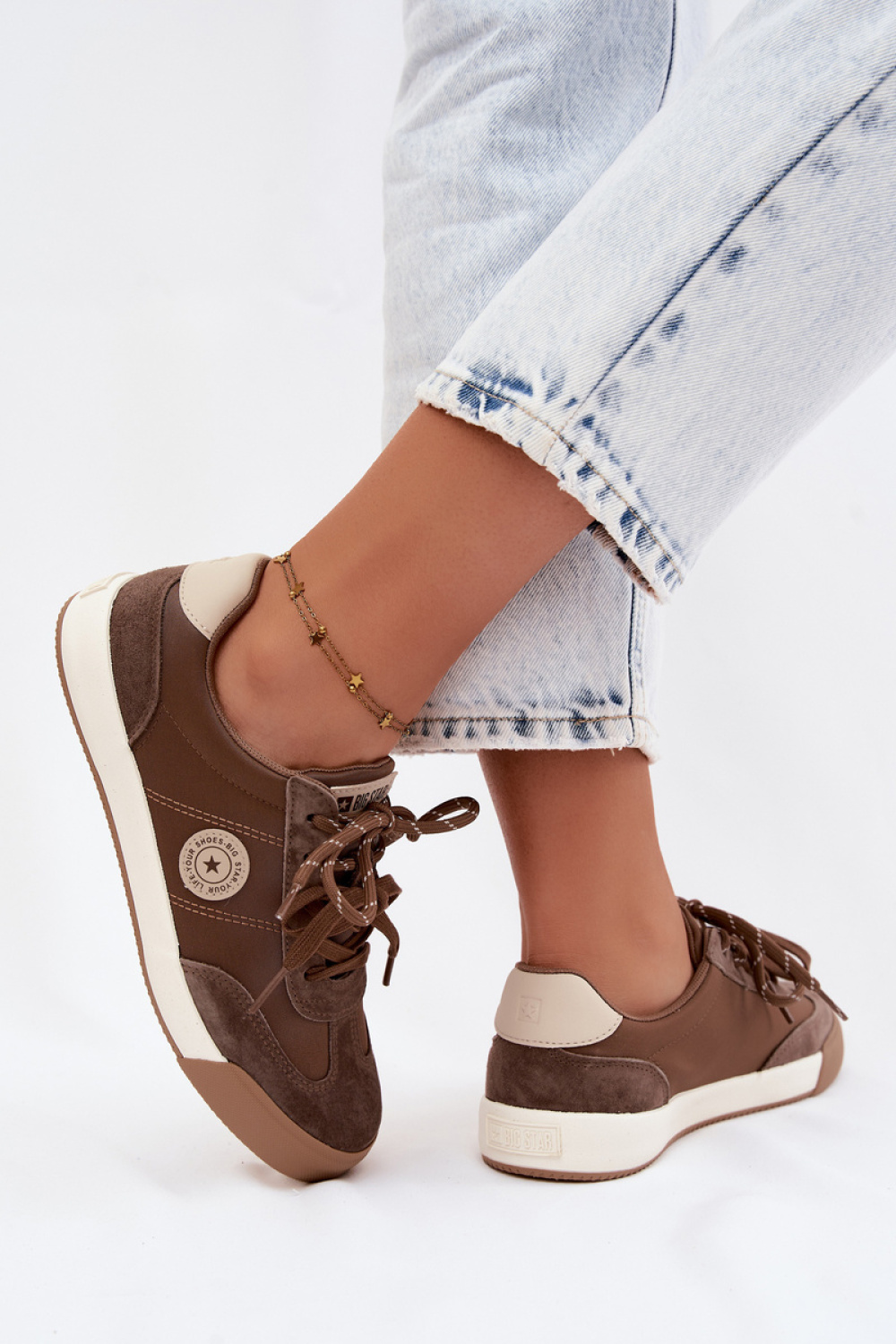 Buty Sportowe Model Big Star UU274002 Brown - Step in style - obrazek 3