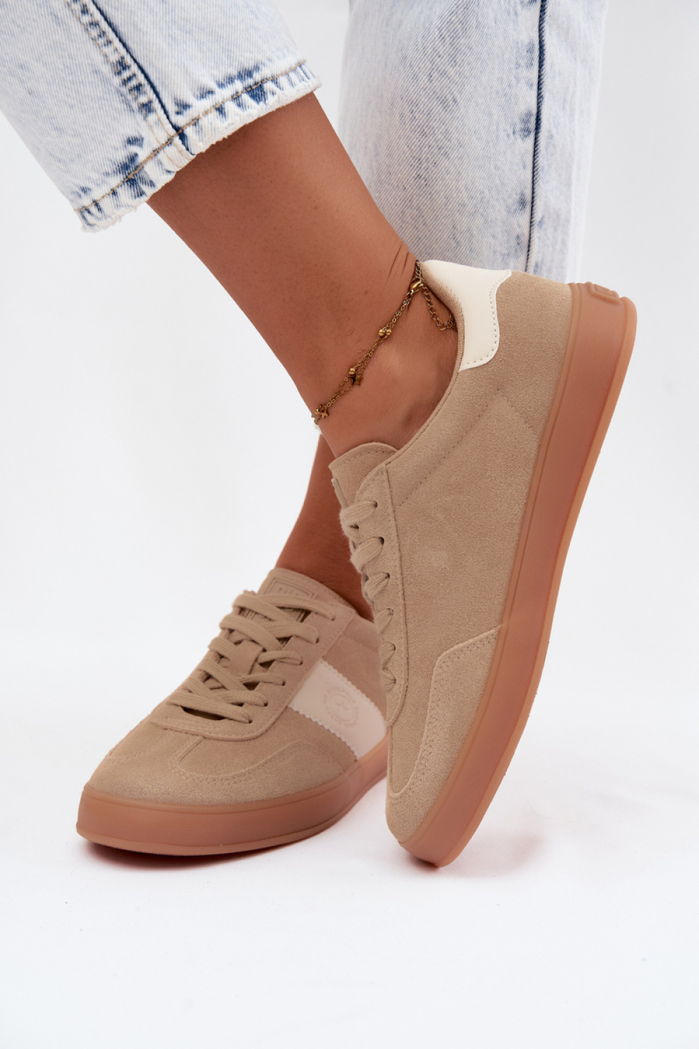 Buty Sportowe Model Big Star UU274009 Beige - Step in style - obrazek 3
