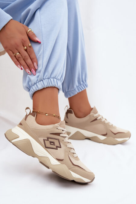 Buty Sportowe Model Lotto Wany 2401530 Beige - Step in style