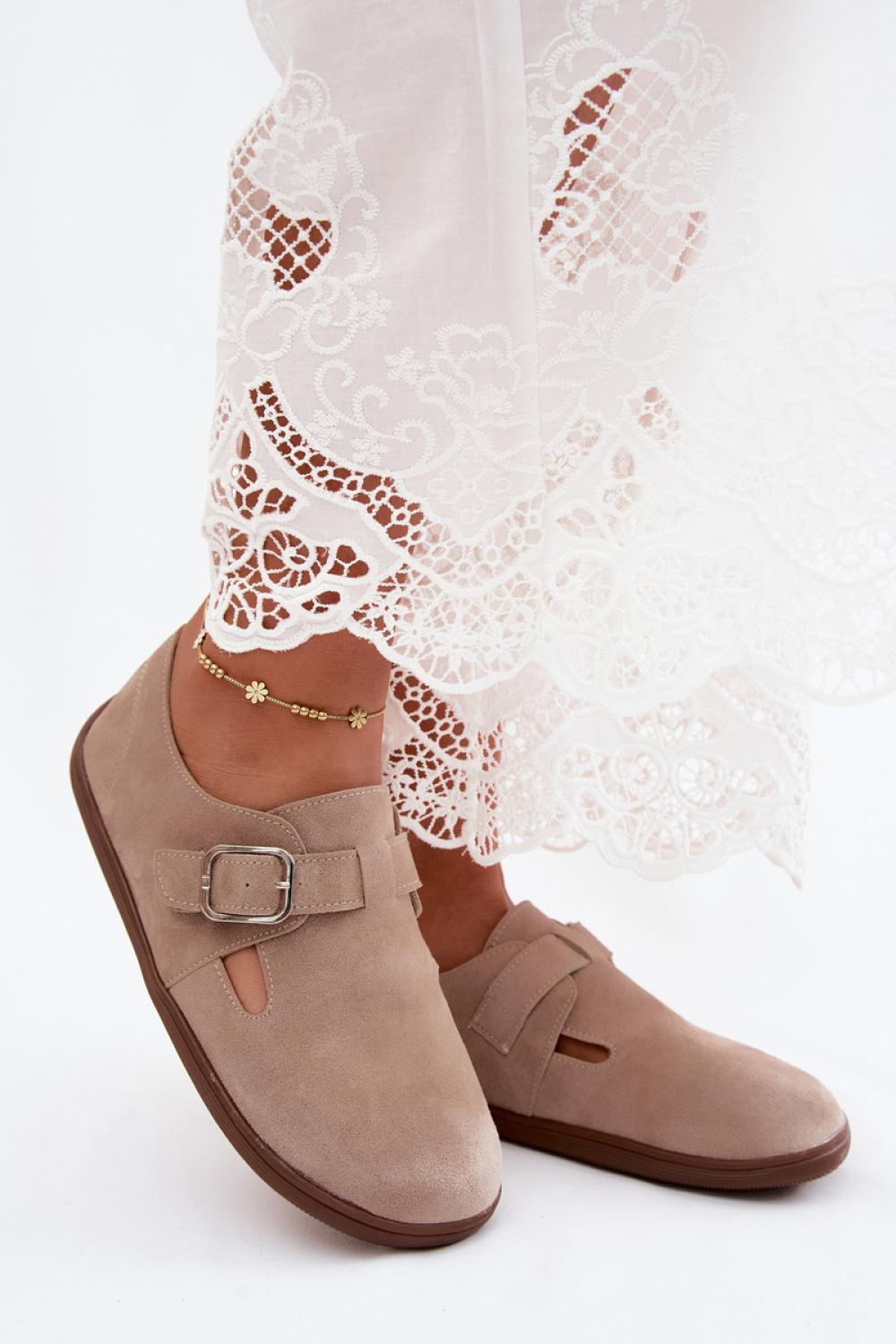 Półbuty Model Sombellia JH578 Beige - Step in style