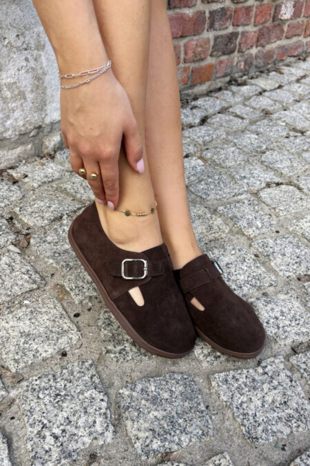 Półbuty Model Sombellia JH578 Czekolada - Step in style