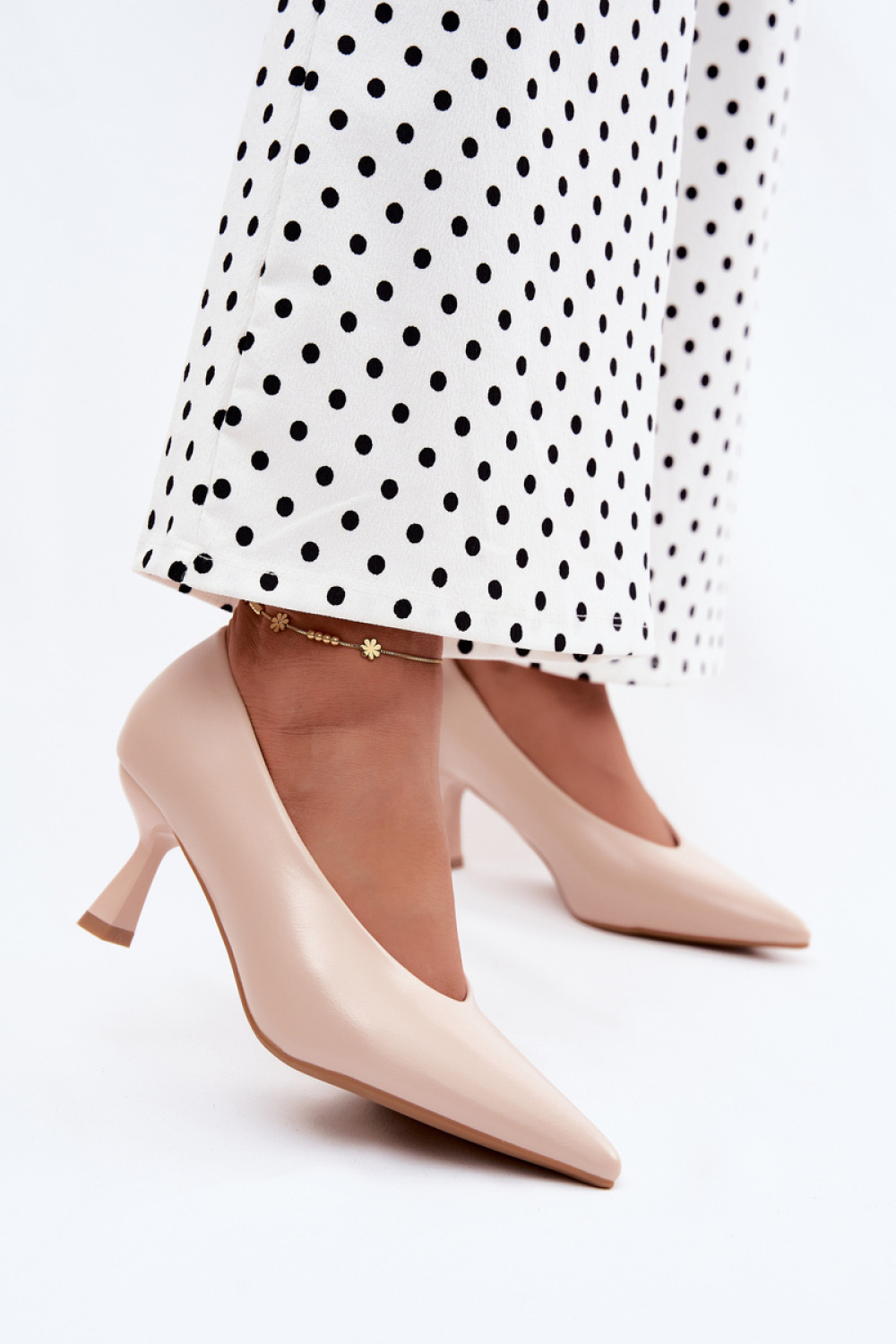 Czółenka Model Silenta 5645 Beige - Step in style