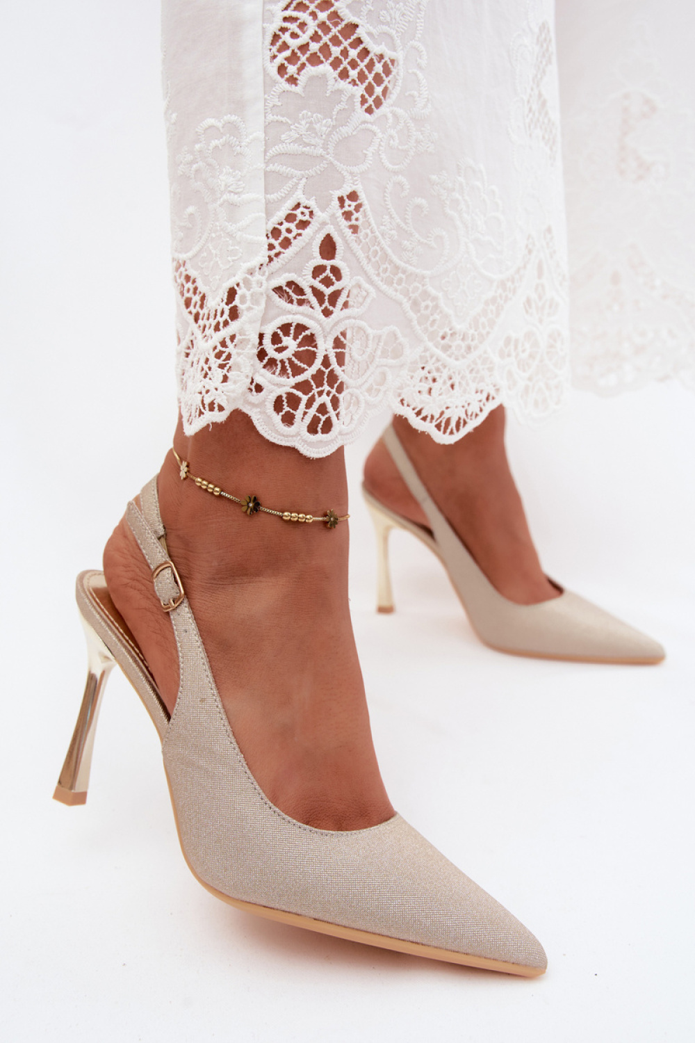 Szpilki Model Mercella LE169 Gold - Step in style