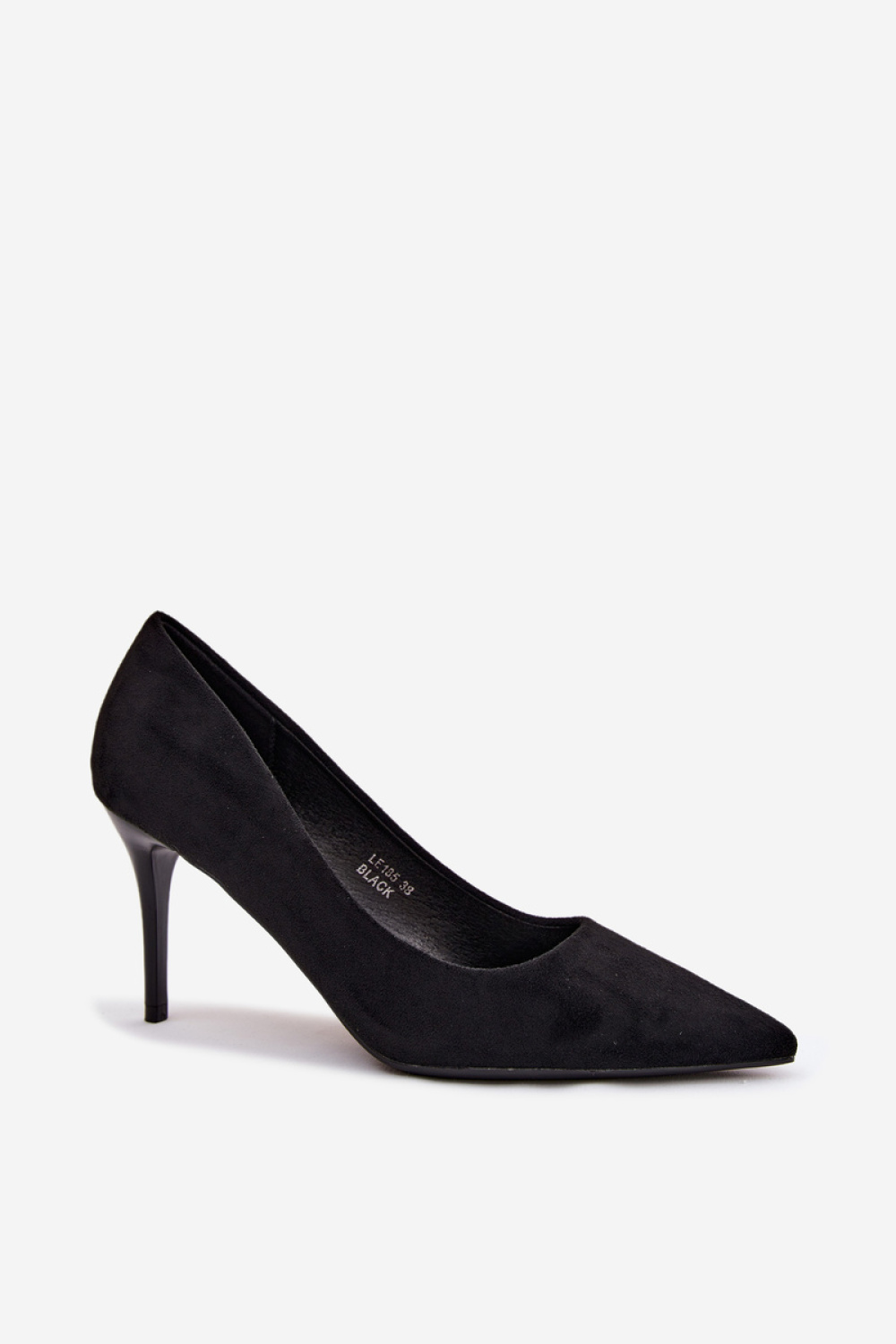 Szpilki Model Tropessa LE185 Black Zamsz - Step in style - obrazek 2