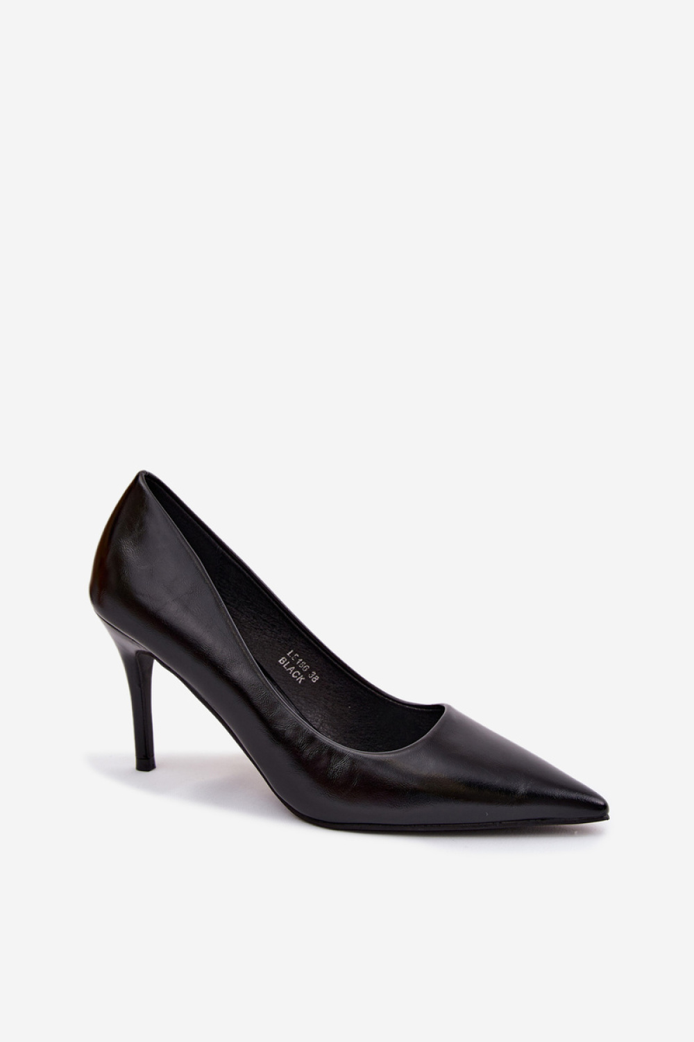 Szpilki Model Tropessa LE186 Black Skóra - Step in style - obrazek 2
