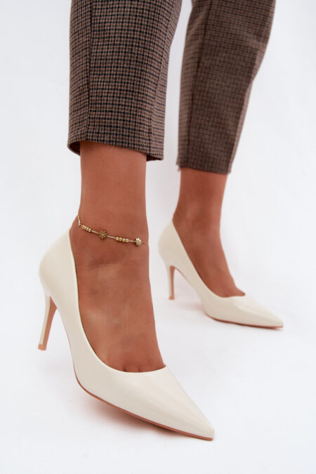 Szpilki Model Tropessa LE186 White - Step in style